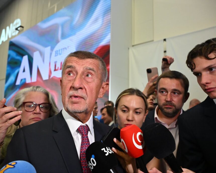andrej babis to hold talks with other czech parties on forming government 68e33609a1406