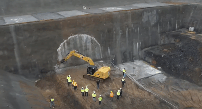 cristian pistol au inceput lucrarile propriu zise la tunelul robesti din cadrul autostrazii sibiu pitesti se va apela si la dinamitare subterana 68e648d5ae5df