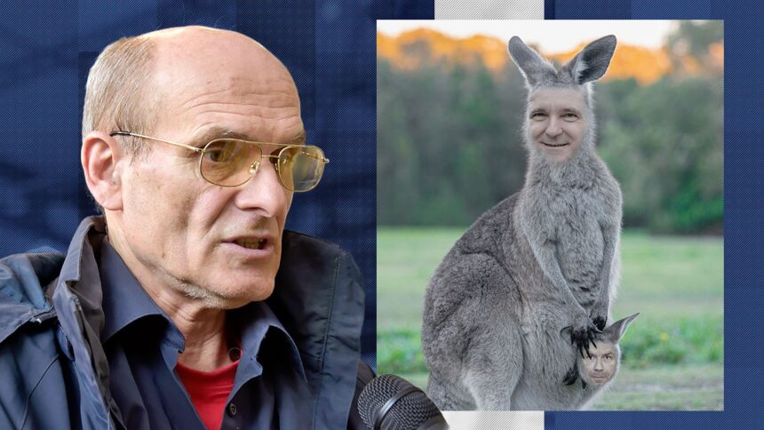 cristian tudor popescu necrutator cu drula ii ridiculizeaza tot discursul electoral si i lipeste o eticheta greu de dus drula este ca un cangur in marsupiul lui nicusor dan 690083c88fb6b