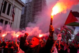 demonstratii pro palestiniene la meciul norvegia israel 68eaa0f4c07e0