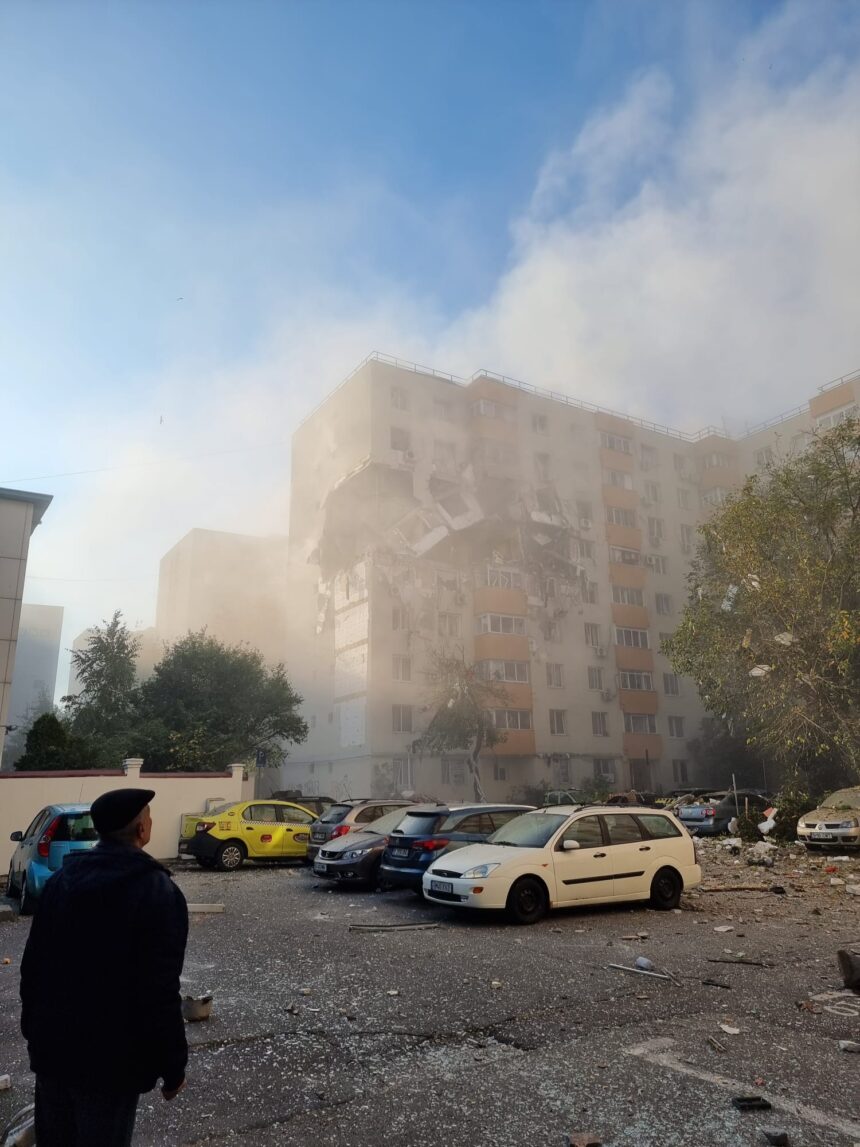 explozia de pe calea rahovei un bloc din apropiere a fost afectat de unda de soc 68f1f11853189