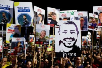 first thing israelis gather to mark two years since 7 october hamas attack 68e4ef4e6f9c9