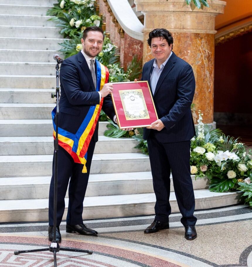 maestrul cristian macelaru a primit titlul de cetatean de onoare al municipiului bucuresti 68ee55a99d403