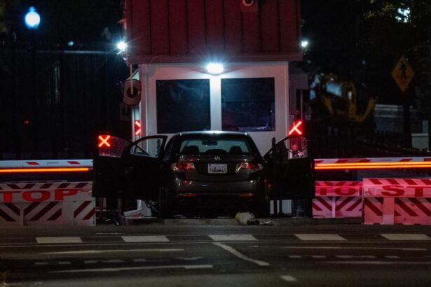 man arrested after driving car into security barrier outside white house 68f8d0ce4718e