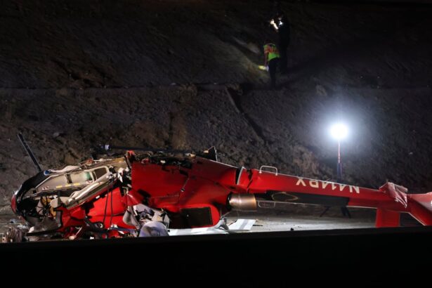motorists help lift helicopter to rescue woman after crash on california highway 68e5059a7d334