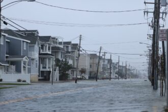 noreaster brings flooding to us east coast as storm sweeps away homes in alaska 68ed20f67ef64