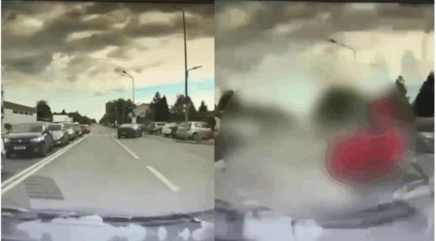 primele imagini ale cumplitului accident din capitala soferul vinovat a avut inregistrat momentul pe camera de bord a masinii 68ee327882343