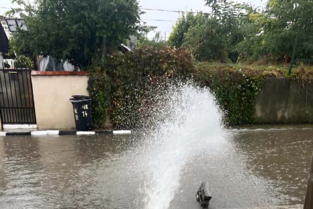 sistemul de canalizare din giurgiu suprasolicitat dupa ploile abundente 68e6278c7ac50
