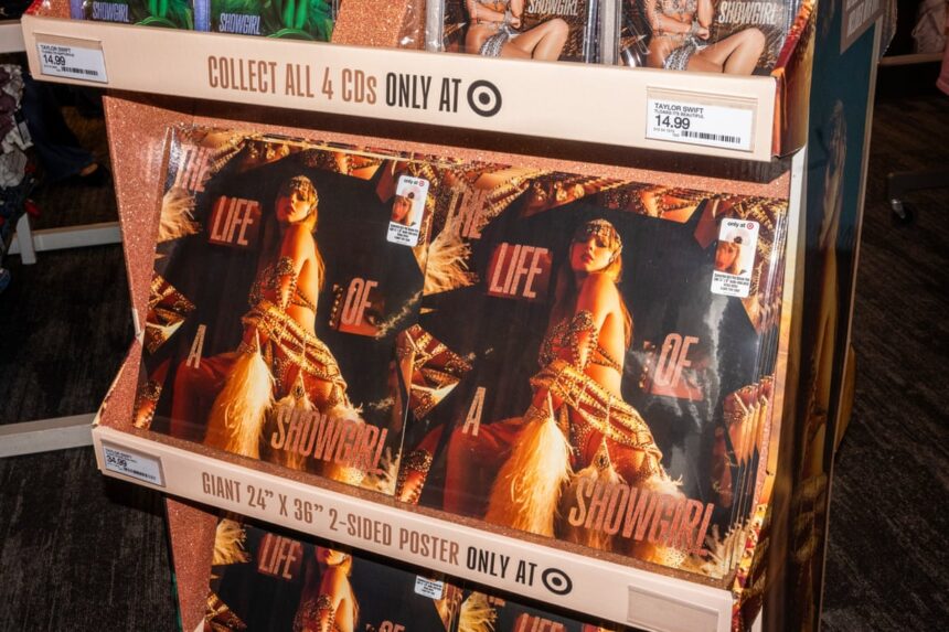 taylor swift beats adeles first week in us sales record with life of a showgirl 68e691b0d5d8f