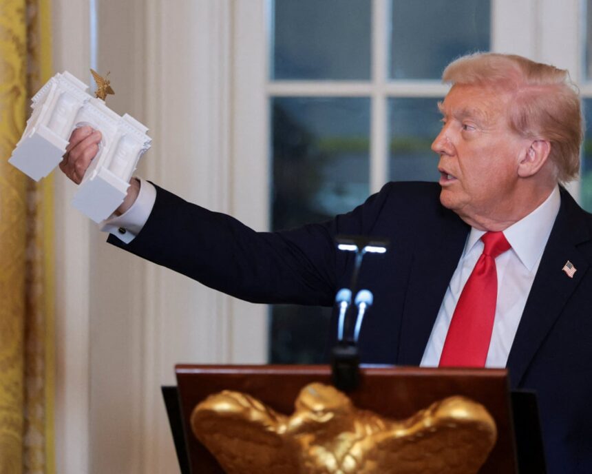 trump fires federal arts board in charge of reviewing white house ballroom and arc de trump 69020c6d520fb