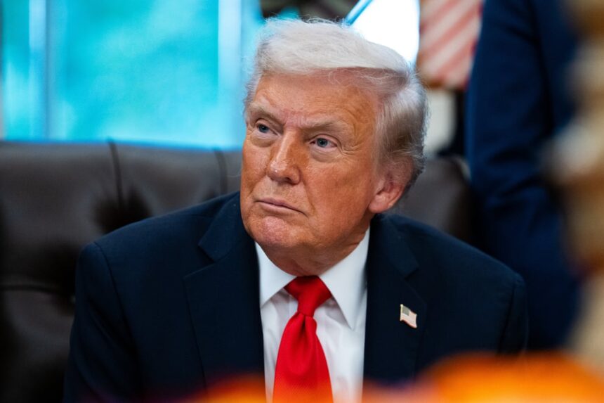 trump says he would have final say on damage payment for past investigations 68f8ef3f78b0d