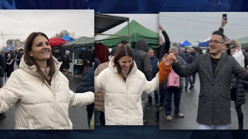 anca alexandrescu prinsa in hora in targul de la vitan alaturi de makaveli si lazarus se canta te iubesc sa moara mama 6922fc0a8369d