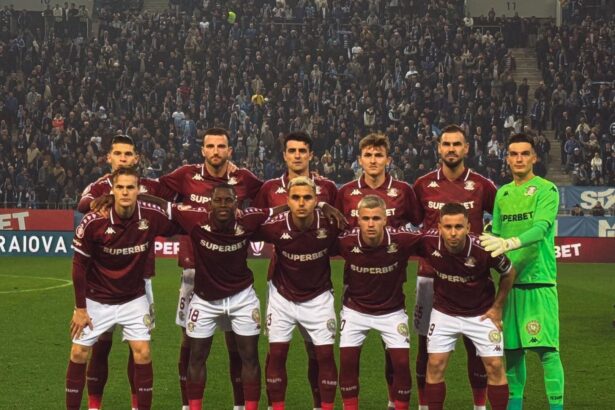 bataie intre galerii la meciul rapidului patru persoane scoase din public doua amendate 6907d7dc55f65