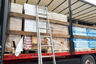 captura de proportii la calafat politistii de frontiera au descoperit tigari de contrabanda in valoare de 22 milioane lei 692c0cdc79ed3