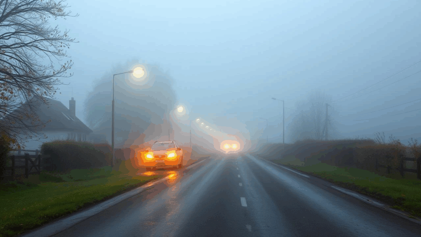 ceata cu vizibilitate scazuta si aglomeratie pe mai multe drumuri din tara 69141745bcb8a
