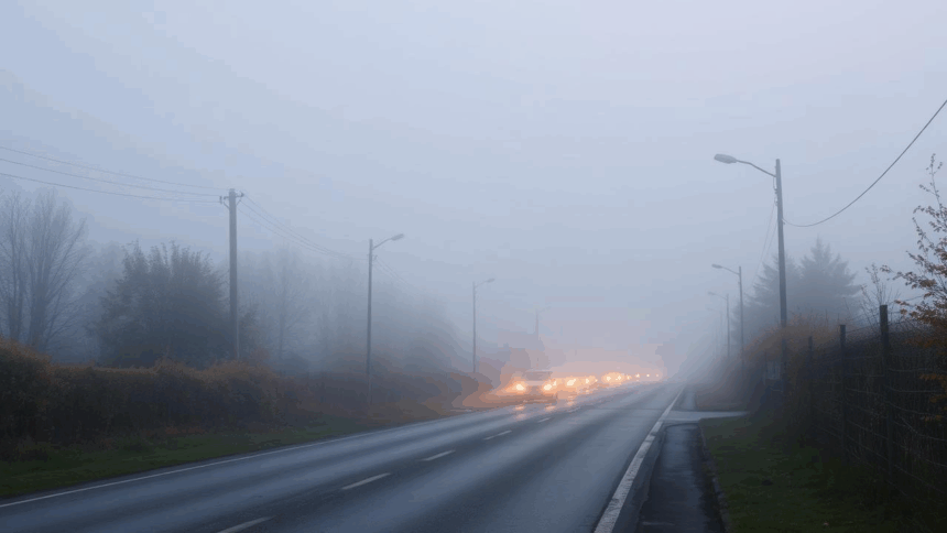 ceata densa pe drumurile din jumatate din tara vizibilitate sub 50 de metri luni dimineata 691aa8df6913a