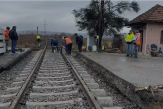 circulatia redeschisa pe dn73 intre rasnov si cristian dupa 38 de ore de lucrari la trecerea la nivel cu calea ferata 692375314d857