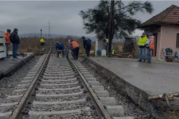 circulatia redeschisa pe dn73 intre rasnov si cristian dupa 38 de ore de lucrari la trecerea la nivel cu calea ferata 692375314d857