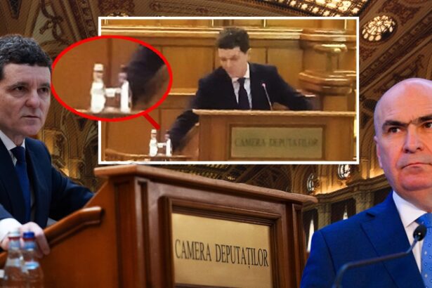 comportament bizar al lui nicusor dan in parlament polemizeaza cu bolojan incalca protocolul muta sticlele cu apa si gesticuleaza haotic 692810af4a80c