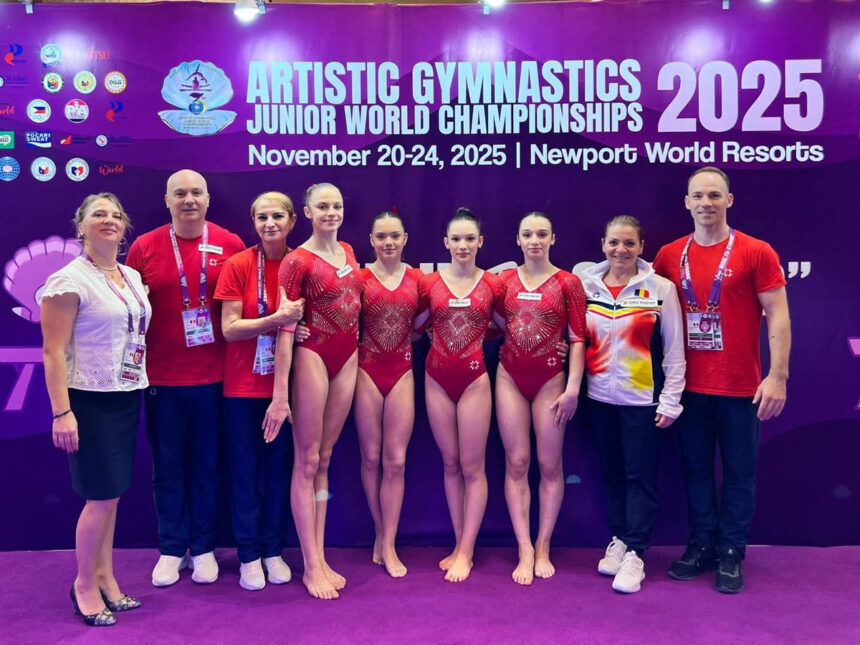 echipa feminina a romaniei de gimnastica artistica pe locul 5 la campionatul mondial de junioare 69209a791b435
