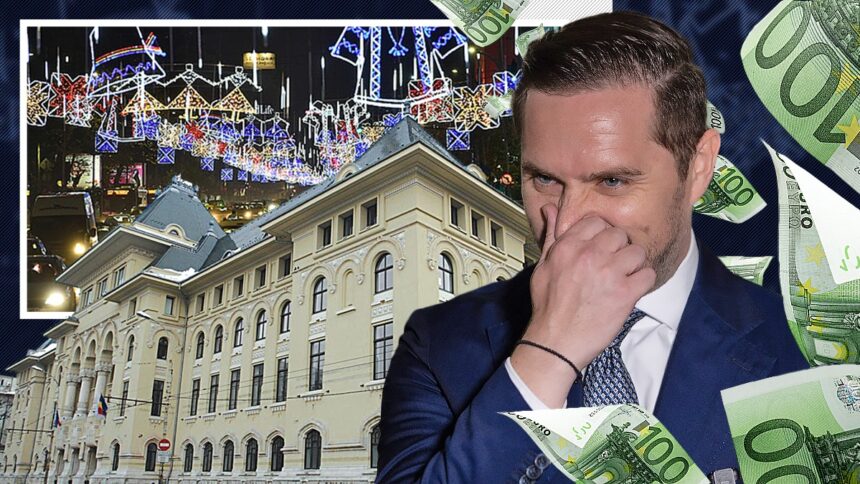 firma abonata la iluminatul festiv de la oradea descoperita de gandul s a mufat si la bucuresti primaria condusa de pnl istul stelian bujduveanu vrea sa ia lumina de craciun de la 691bfe70eb22f