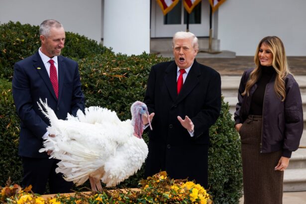 gobble degook trump talks turkey and trashes another presidential tradition 6926237dd8cfa
