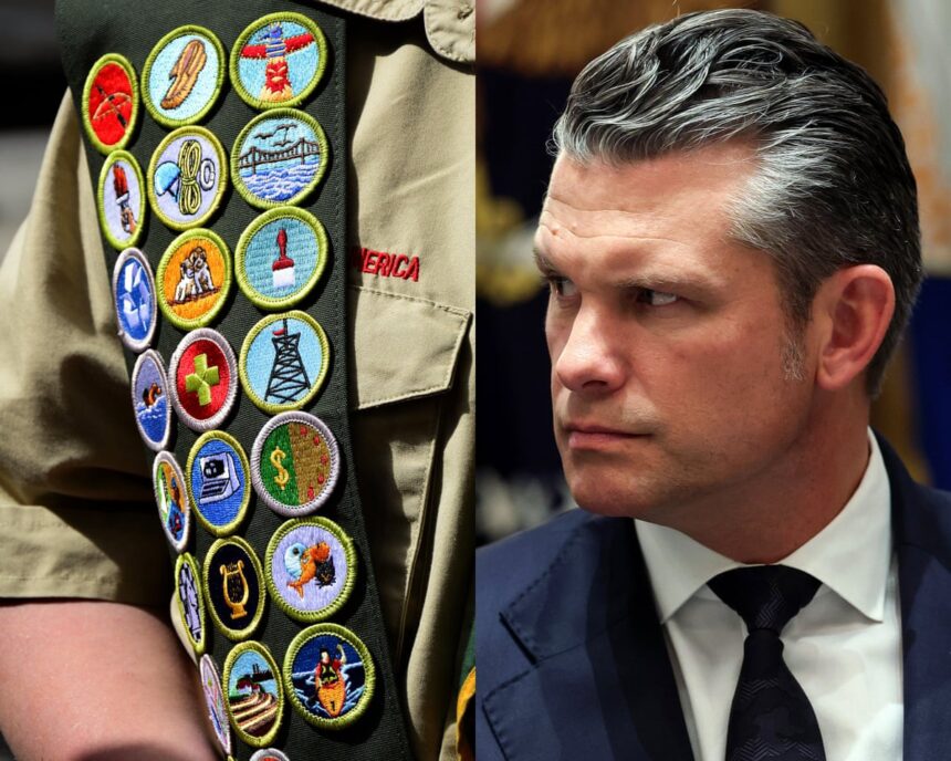 hegseth reportedly plans to cut support to us scouts group for being genderless 6927416e0badd