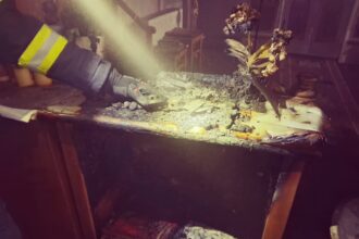 incendiu la o biserica din hunedoara din cauza unei lumanari aprinse 6921e6a61cd63