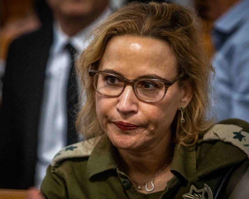 israels top military lawyer arrested after she admitted leaking video of soldiers abuse 69095aa8e824a