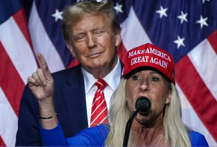 marjorie taylor greene could have led the anti trump resistance but the mob boss got his way 6921b6531dcc1