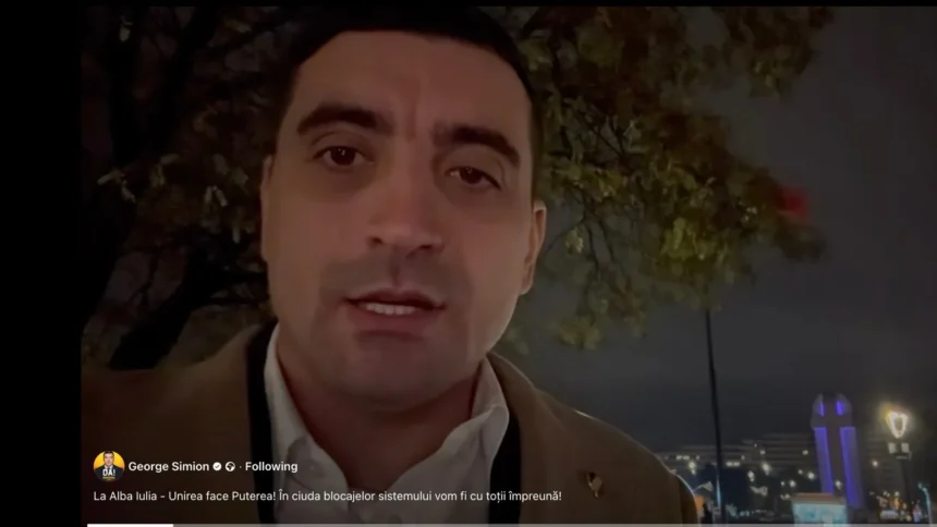 reprezentantii aur au ajuns deja la alba iulia iar liderul george simion a anuntat programul pentru zilele urmatoare inclusiv congresul extraordinar 692b4755e8bf3