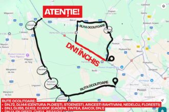 se inchide circulatia pe dn1 care sunt rutele alternative 691edb848250a