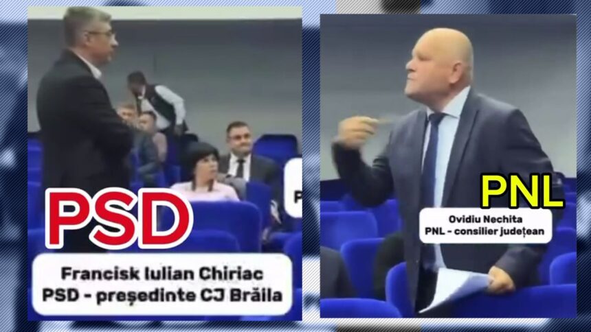 sedinta ca la usa cortului la cj braila consilier pnl catre seful consiliului judetean nu ti e rusine sa mi spui tu mie zat porcule 690af5e5107da