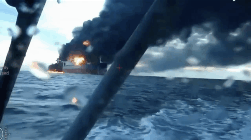 ucraina a lovit cu drone navale doua petroliere ale flotei fantoma a rusiei in marea neagra 692af261318b4