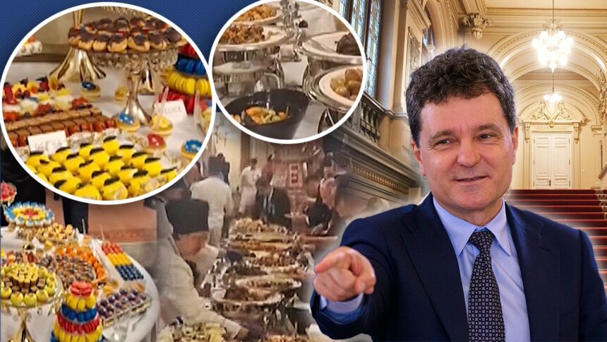 chiolhanul austeritatii de la cotroceni cu ce bunatati s au delectat invitatii lui nicusor dan de ziua nationala 692ebfbcba670