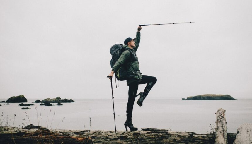 drag queen pattie gonia completes 100 mile trek raising 1m to make outdoors more equitable 693471ad73b96