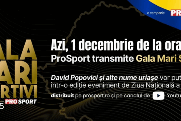 gala mari sportivi transmisa de prosport intr o editie eveniment de 1 decembrie nume importante vor putea fi vazute 692d8db5b28a7