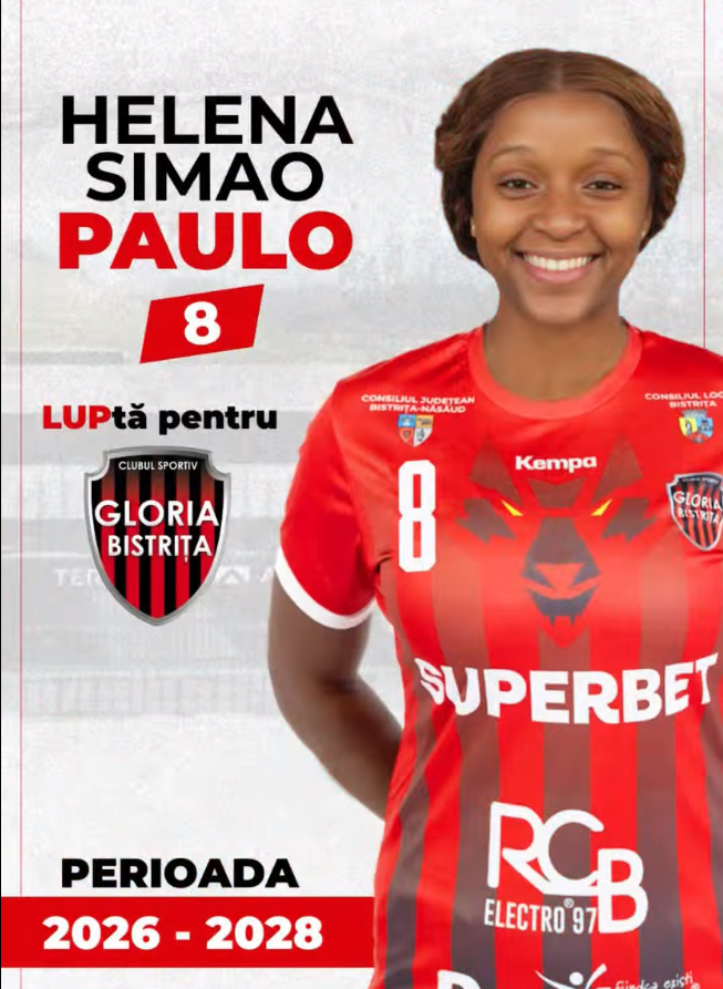 gloria bistrita anunta transferul handbalistei angoleze helena paulo din sezonul viitor 693c6ad33b931