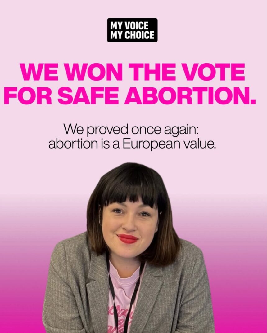 moment istoric europa a votat in favoarea unui program de imbunatatire a accesului la avorturi 6942b5a1a2dda