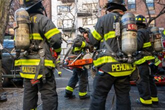 new york city bill aims to ban toxic forever chemicals in firefighting gear 692ee555633a9