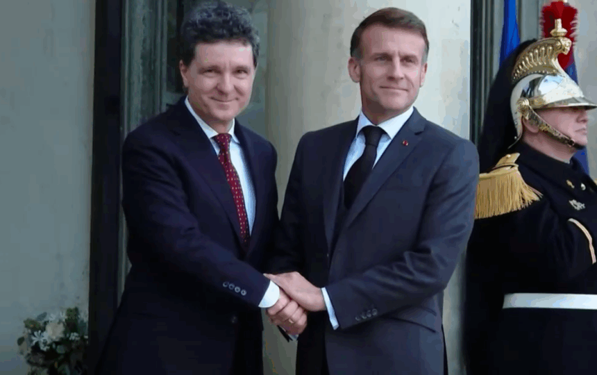 nicusor dan intalnire cruciala pentru securitatea romaniei cu emmanuel macron presedintele vrea sa cumpere armament din franta 69381b69c435d