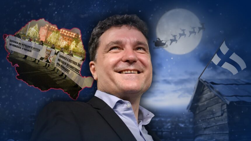 nicusor dan pleaca in tara lui mos craciun in plina criza in justitie care este agenda presedintelui la vizita in finlanda de maine 693ec93f23b37