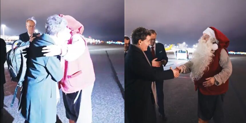 nicusor dan s a bucurat ca un copil atunci cand a fost intampinat de mos craciun in finlanda 6943af28b687d