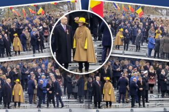 pata de culoare de la parada de 1 decembrie cine e femeia cu palarie galbena care a spart toate tiparele vestimentare de la tribuna oficiala 692d72fb3f8f0
