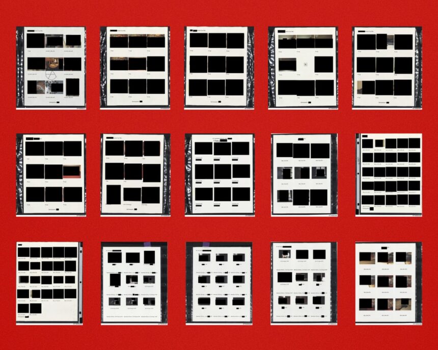 trump over promises and under delivers with heavily redacted epstein cache 694657ae7d001