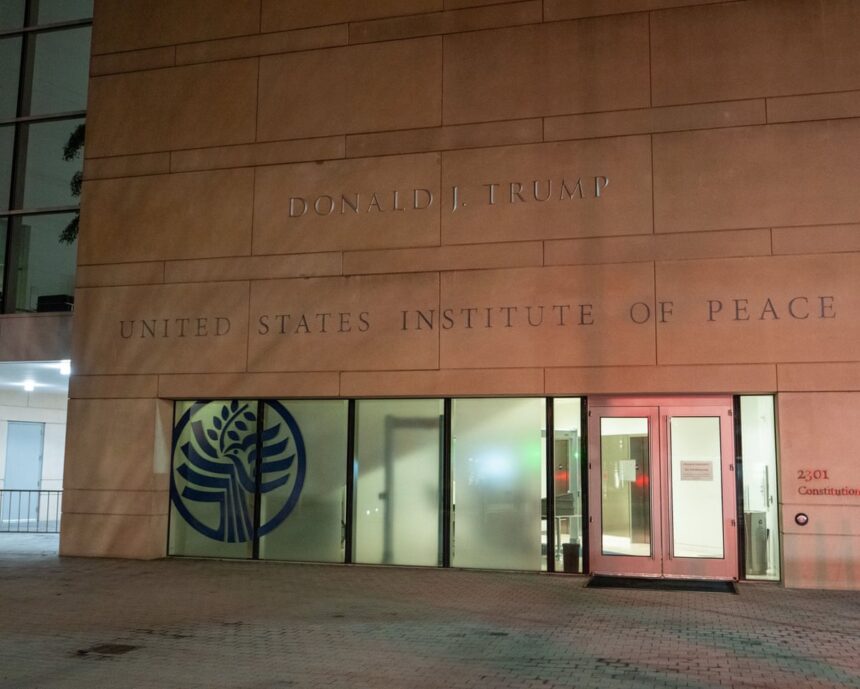 us institute of peace renamed for donald trump despite legal battle 6931c1c22f86c