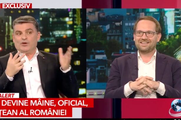 viitorul roman dominic fritz a incurcat versurile imnului national intr un studio de televiziune in incercarea de a l ajuta moderatorul l a incurcat si mai tare 6943a1180d19e