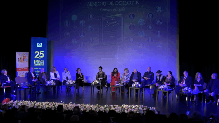 albumul seniori de colectie s a lansat la sala luceafarul din bucuresti evenimentul a reunit nume emblematice din politica sport medicina cultura si media 6978d657e9c25