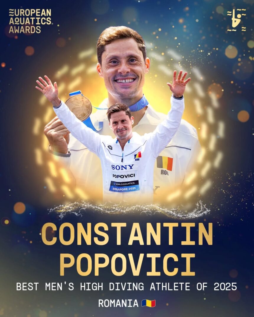 constantin popovici desemnat cel mai bun sportiv din 2025 la sarituri in apa de la mare inaltime din europa 697ba078b0ea7