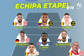 dinamo bucuresti domina echipa ideala a etapei a 14 a din divizia a1 la volei masculin dupa victoria de la zalau 6979fc935abd6